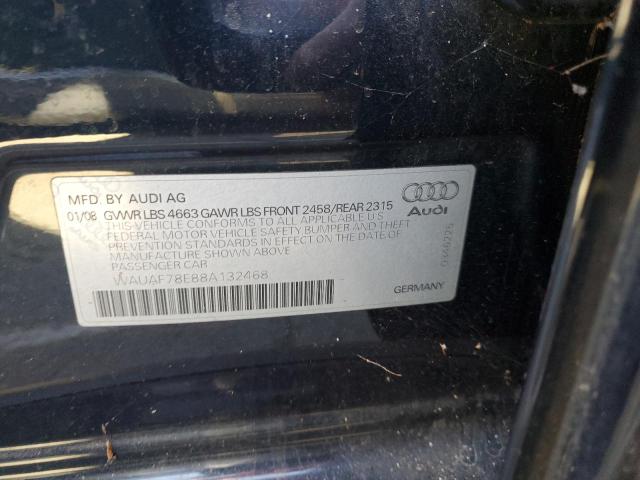 Photo 11 VIN: WAUAF78E88A132468 - AUDI A4 