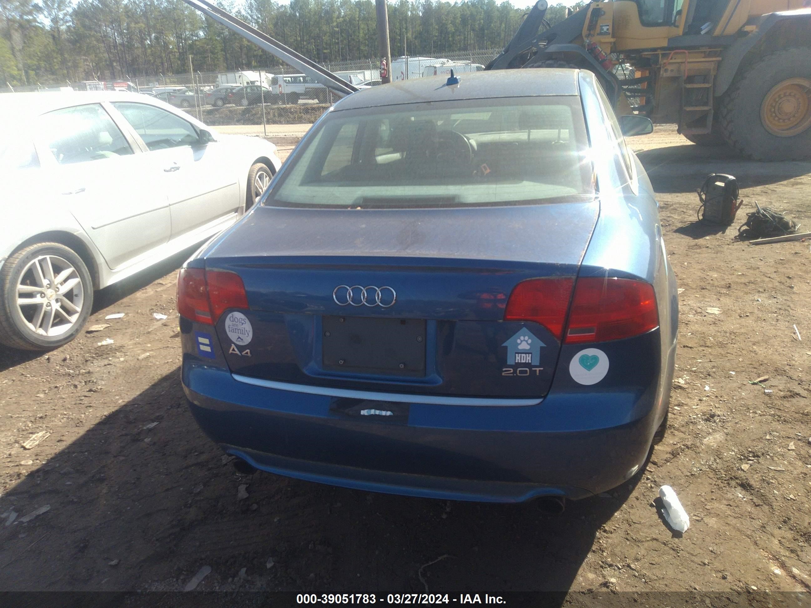 Photo 15 VIN: WAUAF78E88AO59148 - AUDI A4 