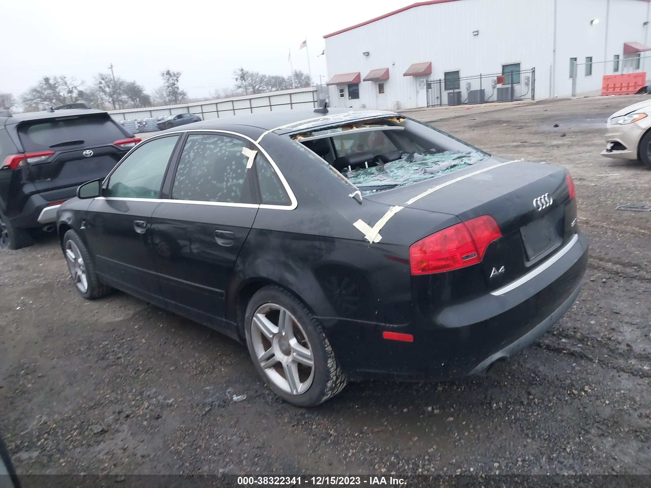 Photo 2 VIN: WAUAF78E97A096806 - AUDI A4 