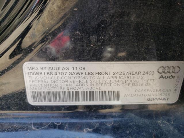 Photo 11 VIN: WAUAFAFL0AN035245 - AUDI A4 PREMIUM 