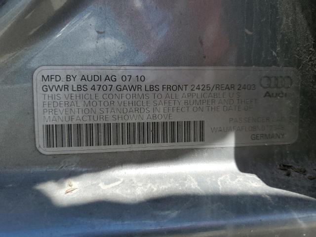 Photo 11 VIN: WAUAFAFL0BN012548 - AUDI A4 