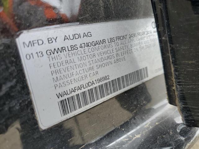 Photo 12 VIN: WAUAFAFL0DA196982 - AUDI A4 