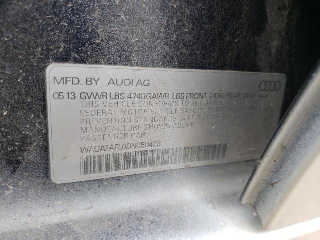 Photo 9 VIN: WAUAFAFL0DN050428 - AUDI A4 PREMIUM 