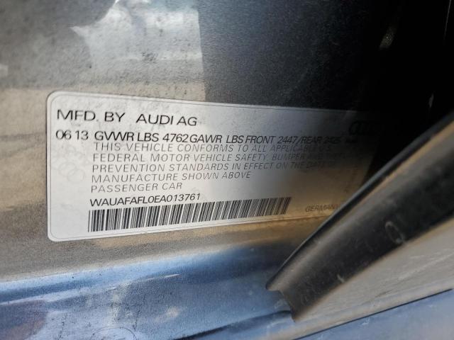 Photo 11 VIN: WAUAFAFL0EA013761 - AUDI A4 PREMIUM 