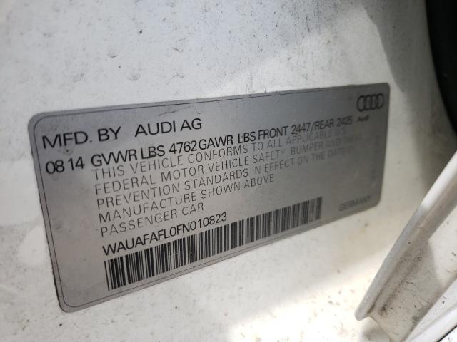 Photo 9 VIN: WAUAFAFL0FN010823 - AUDI A4 PREMIUM 