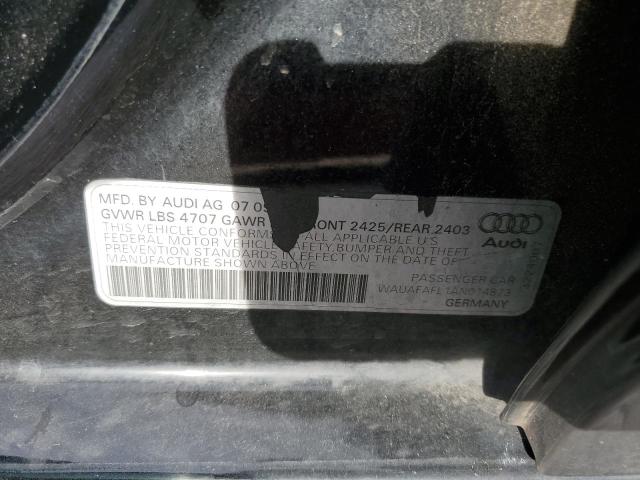 Photo 11 VIN: WAUAFAFL1AN014873 - AUDI A4 