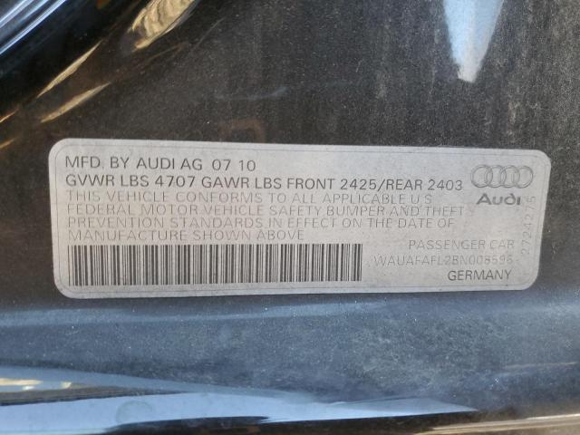 Photo 11 VIN: WAUAFAFL2BN008596 - AUDI A4 