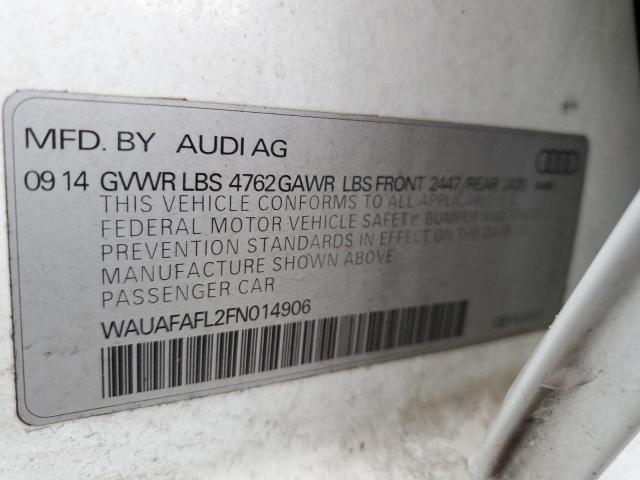 Photo 12 VIN: WAUAFAFL2FN014906 - AUDI A4 