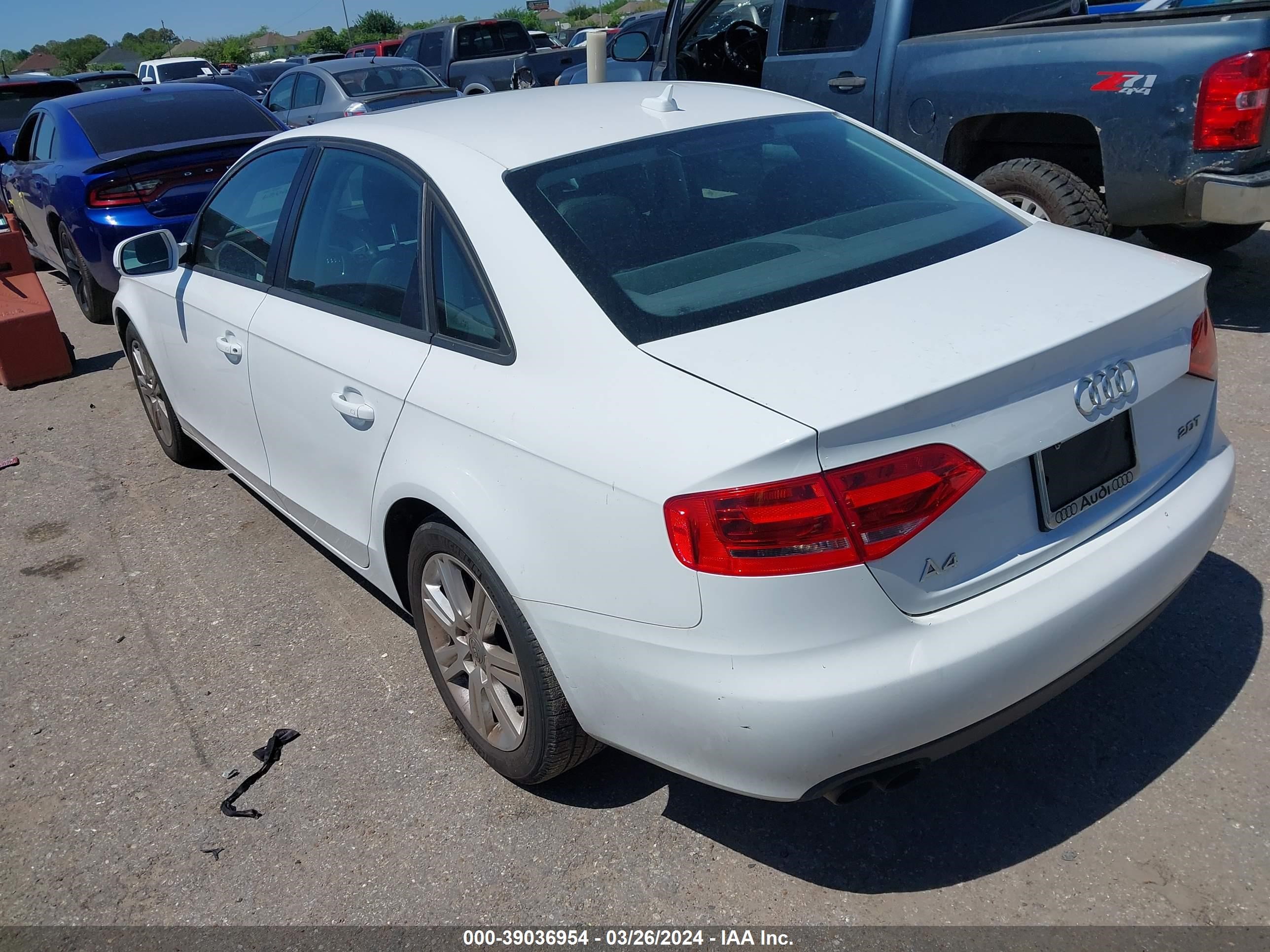 Photo 2 VIN: WAUAFAFL3BN038299 - AUDI A4 