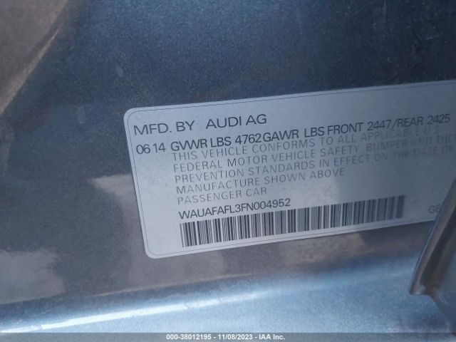 Photo 8 VIN: WAUAFAFL3FN004952 - AUDI A4 