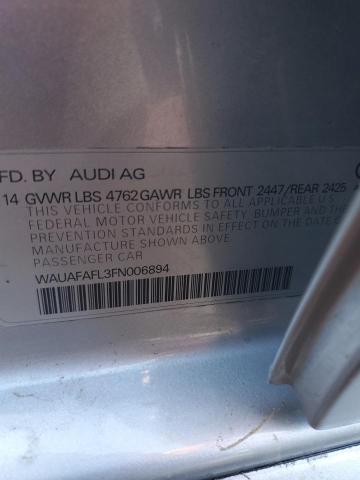 Photo 12 VIN: WAUAFAFL3FN006894 - AUDI A4 