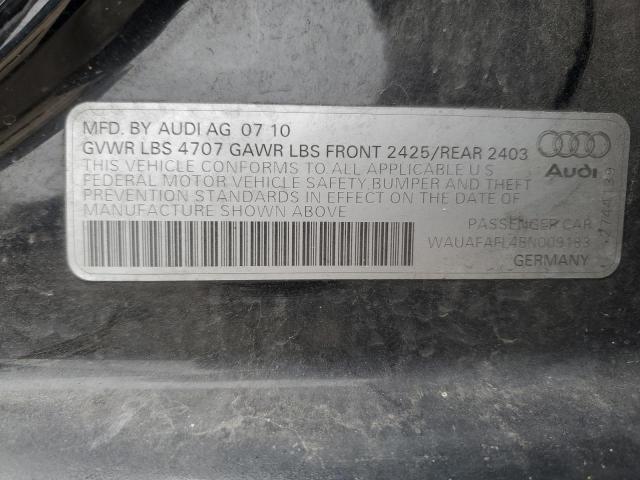 Photo 11 VIN: WAUAFAFL4BN009183 - AUDI A4 