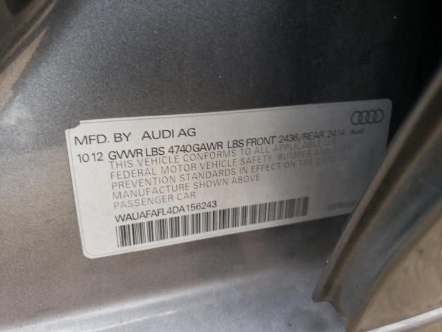 Photo 11 VIN: WAUAFAFL4DA156243 - AUDI A4 PREMIUM 