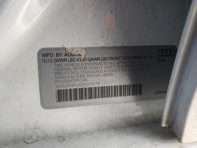 Photo 9 VIN: WAUAFAFL4DN025516 - AUDI A4 PREMIUM 