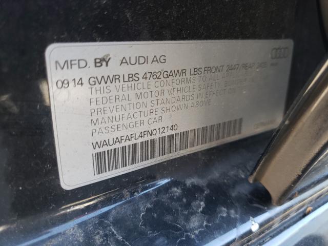 Photo 9 VIN: WAUAFAFL4FN012140 - AUDI A4 PREMIUM 