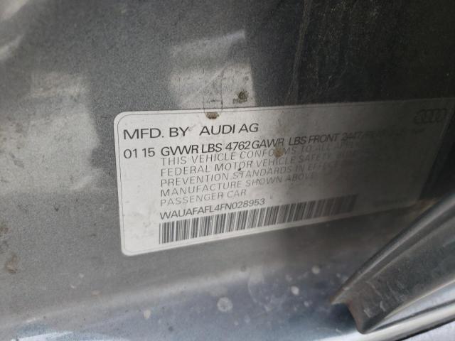 Photo 11 VIN: WAUAFAFL4FN028953 - AUDI A4 