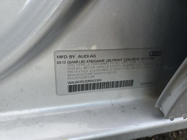 Photo 11 VIN: WAUAFAFL5DN043359 - AUDI A4 PREMIUM 