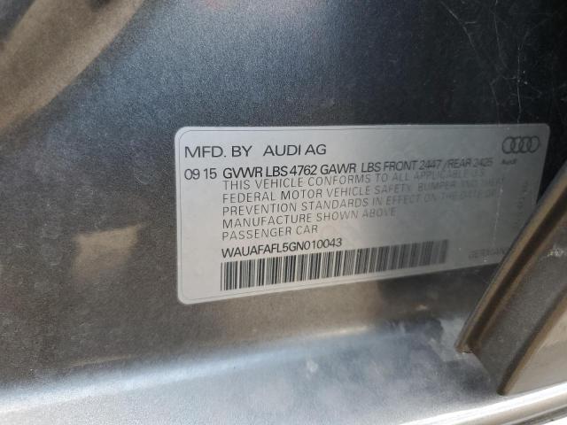 Photo 9 VIN: WAUAFAFL5GN010043 - AUDI A4 