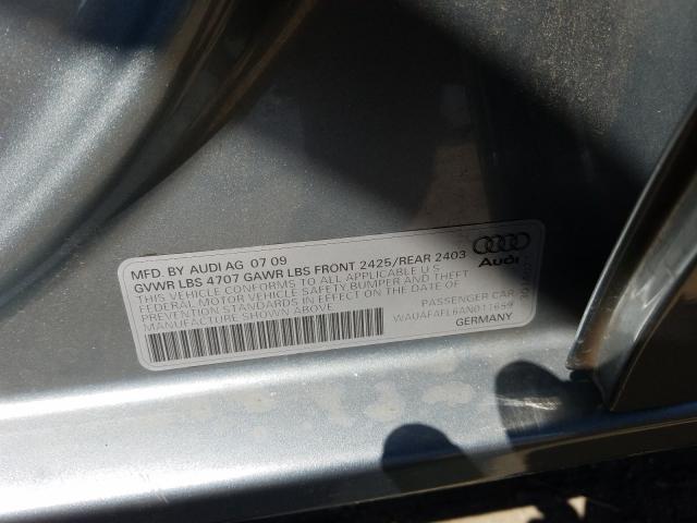 Photo 9 VIN: WAUAFAFL6AN011659 - AUDI A4 PREMIUM 