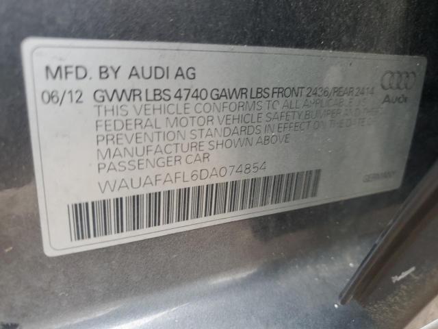 Photo 11 VIN: WAUAFAFL6DA074854 - AUDI A4 PREMIUM 