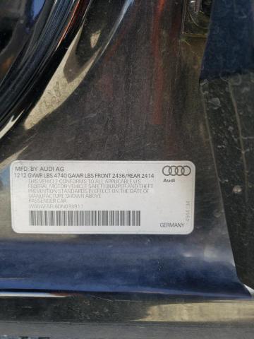 Photo 12 VIN: WAUAFAFL6DN033911 - AUDI A4 