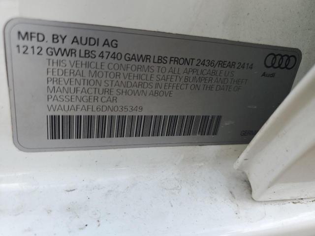 Photo 12 VIN: WAUAFAFL6DN035349 - AUDI A4 PREMIUM 