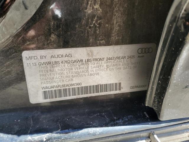 Photo 11 VIN: WAUAFAFL6EA086360 - AUDI A4 PREMIUM 