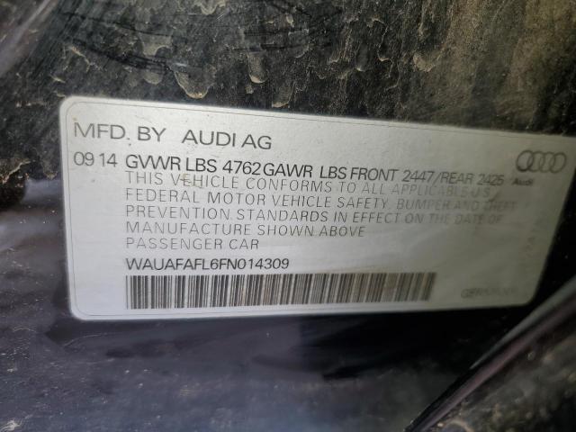 Photo 11 VIN: WAUAFAFL6FN014309 - AUDI A4 PREMIUM 