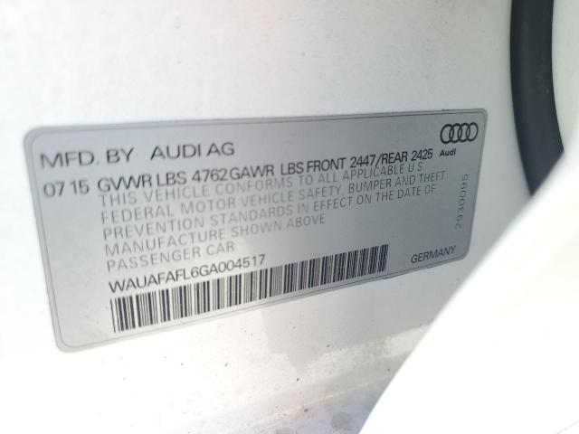 Photo 12 VIN: WAUAFAFL6GA004517 - AUDI A4 PREMIUM 