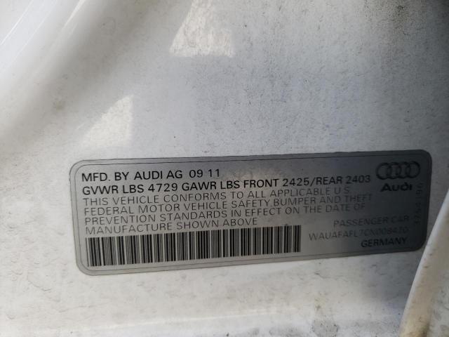 Photo 12 VIN: WAUAFAFL7CN008420 - AUDI A4 PREMIUM 