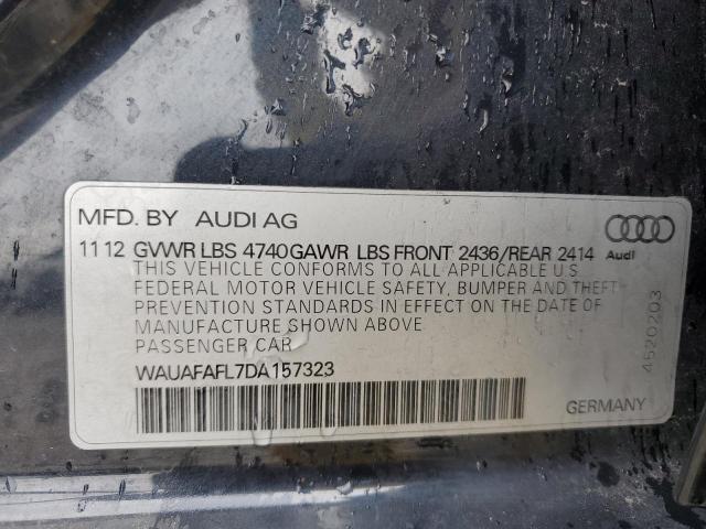 Photo 11 VIN: WAUAFAFL7DA157323 - AUDI A4 PREMIUM 