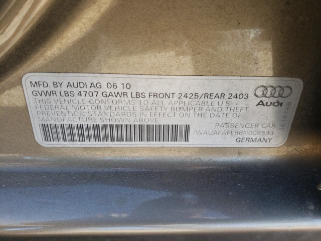 Photo 9 VIN: WAUAFAFL8BN006593 - AUDI A4 PREMIUM 