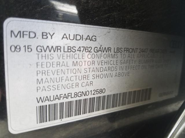 Photo 9 VIN: WAUAFAFL8GN012580 - AUDI A4 PREMIUM 