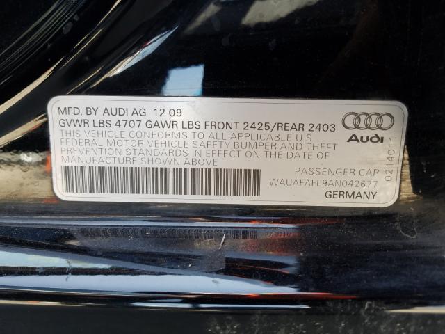 Photo 9 VIN: WAUAFAFL9AN042677 - AUDI A4 PREMIUM 