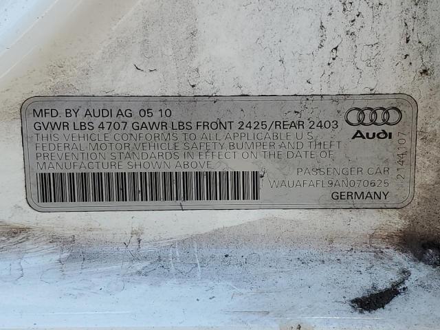 Photo 11 VIN: WAUAFAFL9AN070625 - AUDI A4 PREMIUM 