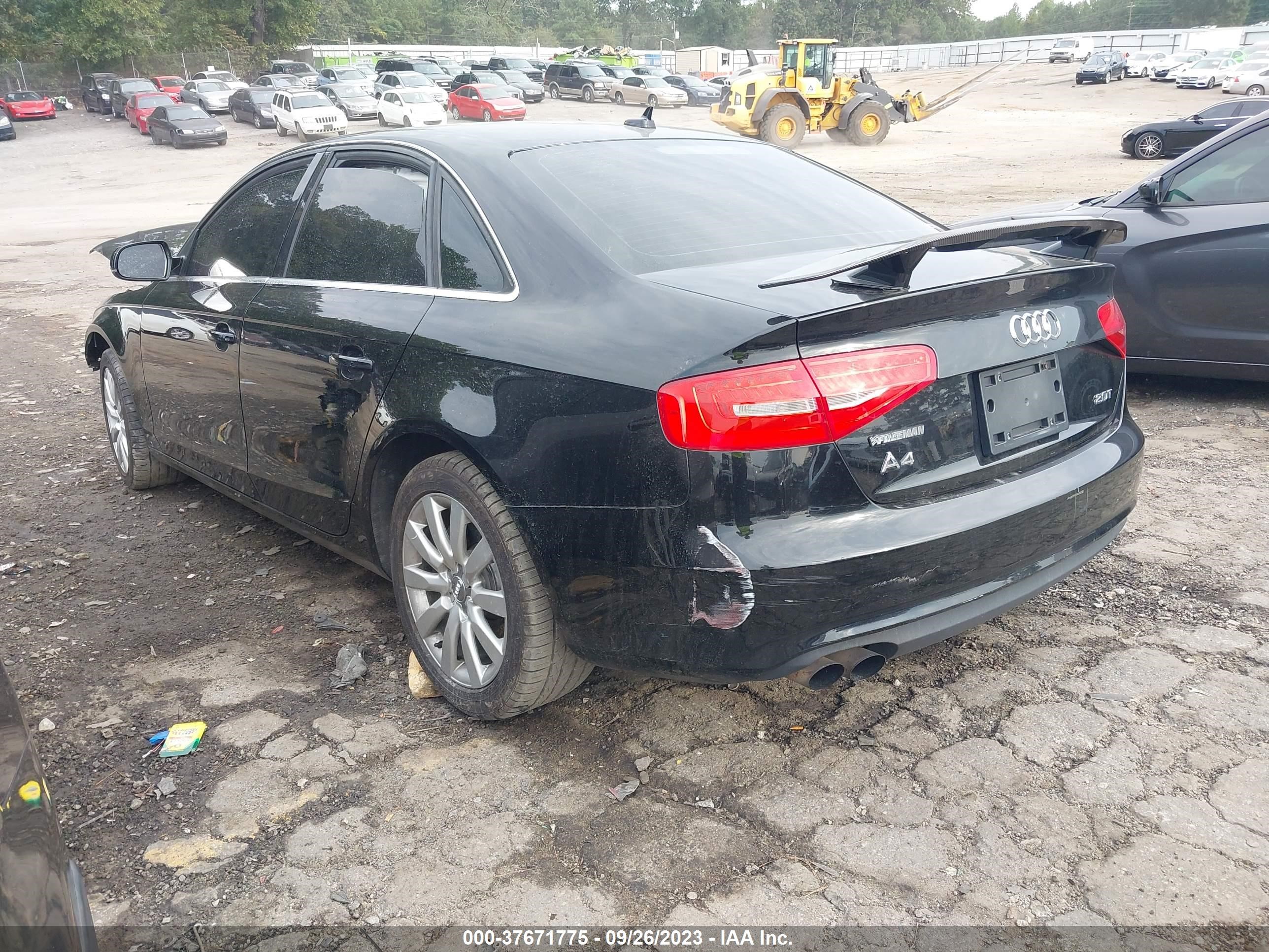 Photo 2 VIN: WAUAFAFL9DA076744 - AUDI A4 