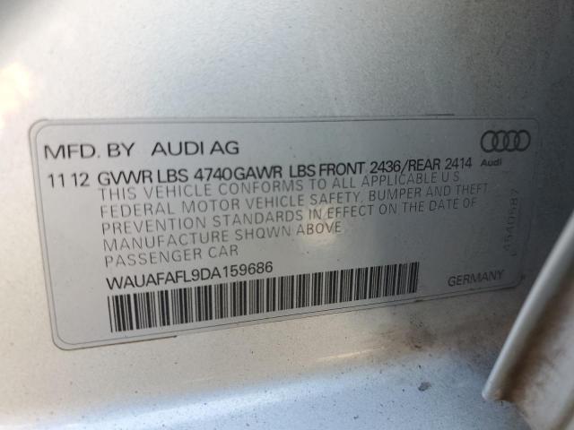 Photo 12 VIN: WAUAFAFL9DA159686 - AUDI A4 PREMIUM 