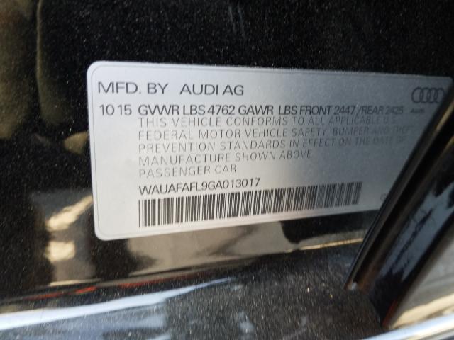 Photo 9 VIN: WAUAFAFL9GA013017 - AUDI A4 