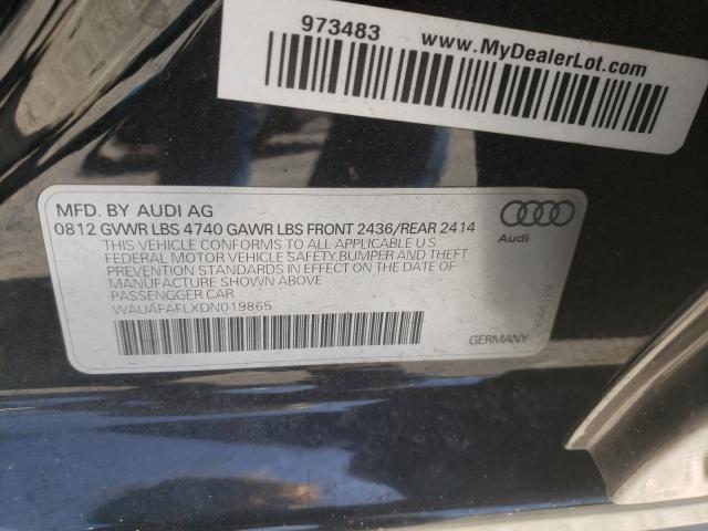 Photo 9 VIN: WAUAFAFLXDN019865 - AUDI A4 