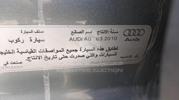 Photo 2 VIN: WAUAFC4F4AN068421 - AUDI A6 