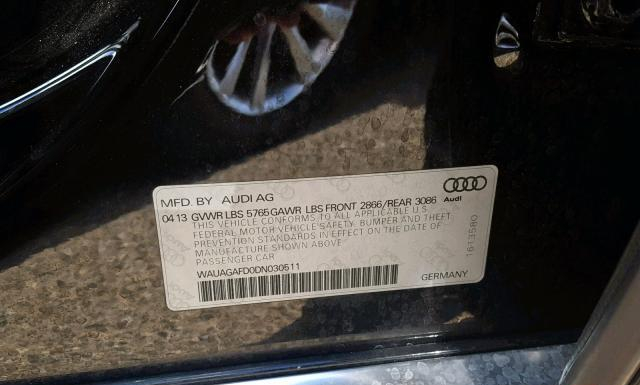 Photo 9 VIN: WAUAGAFD0DN030511 - AUDI A8 