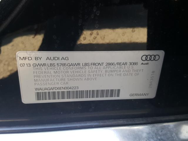 Photo 9 VIN: WAUAGAFD6EN004223 - AUDI A8 QUATTRO 