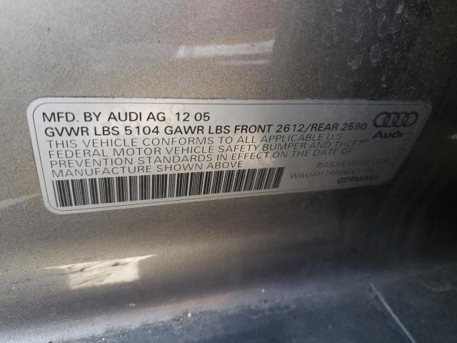 Photo 12 VIN: WAUAH74F06N118515 - AUDI A6 