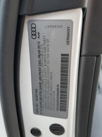 Photo 9 VIN: WAUANAF42HN006576 - AUDI A4 PREMIUM 