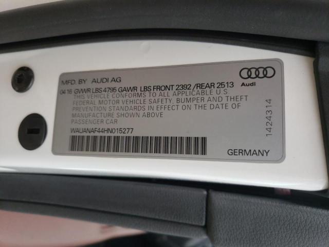 Photo 9 VIN: WAUANAF44HN015277 - AUDI A4 PREMIUM 