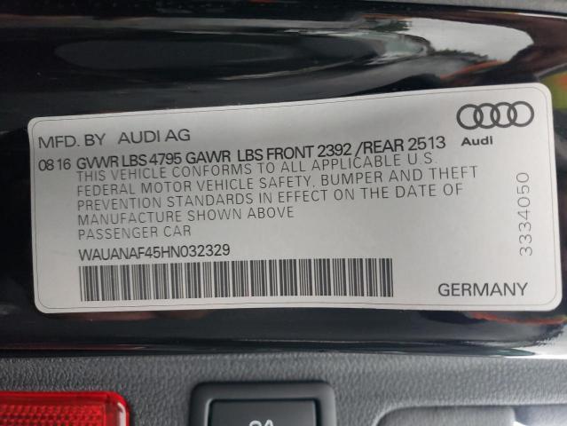 Photo 11 VIN: WAUANAF45HN032329 - AUDI A4 PREMIUM 