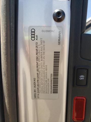 Photo 9 VIN: WAUANAF46HN027009 - AUDI A4 PREMIUM 