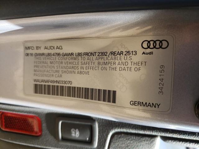 Photo 12 VIN: WAUANAF46HN033070 - AUDI A4 PREMIUM 