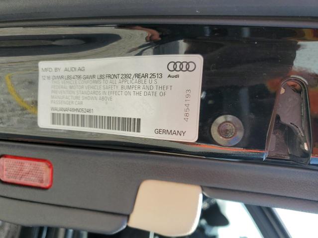 Photo 12 VIN: WAUANAF46HN052461 - AUDI A4 