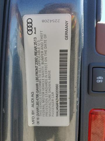 Photo 12 VIN: WAUANAF47HN020960 - AUDI A4 